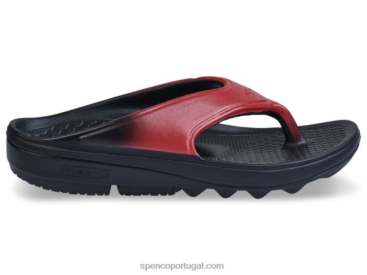 Spenco Footwear vermelho sandália fusion 2 fade 648F225 mulheres