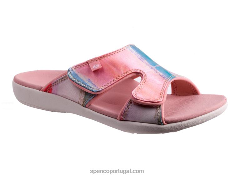 Spenco Footwear algodão doce Kholo Monet 648F172 mulheres