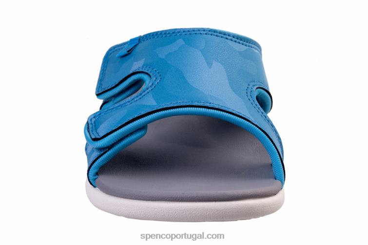 Spenco Footwear azul slide de camuflagem kholo 648F165 mulheres