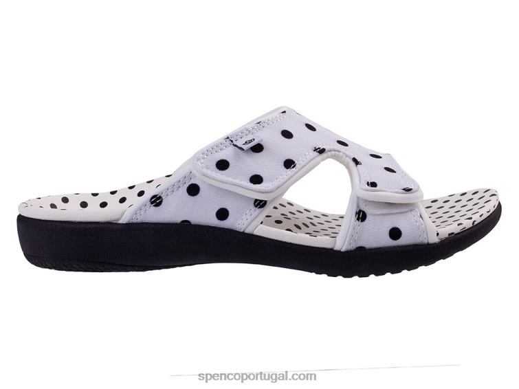 Spenco Footwear branco ponto kholo 648F193 mulheres
