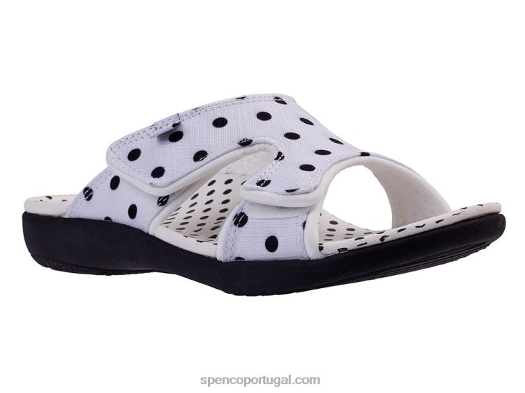 Spenco Footwear branco ponto kholo 648F193 mulheres