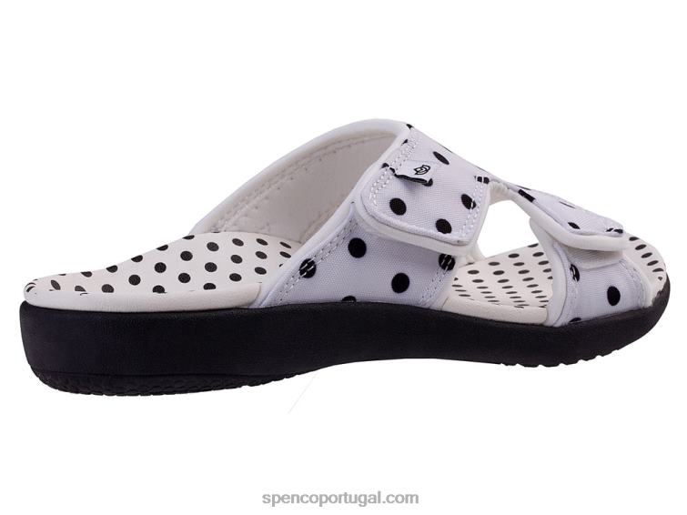 Spenco Footwear branco ponto kholo 648F193 mulheres