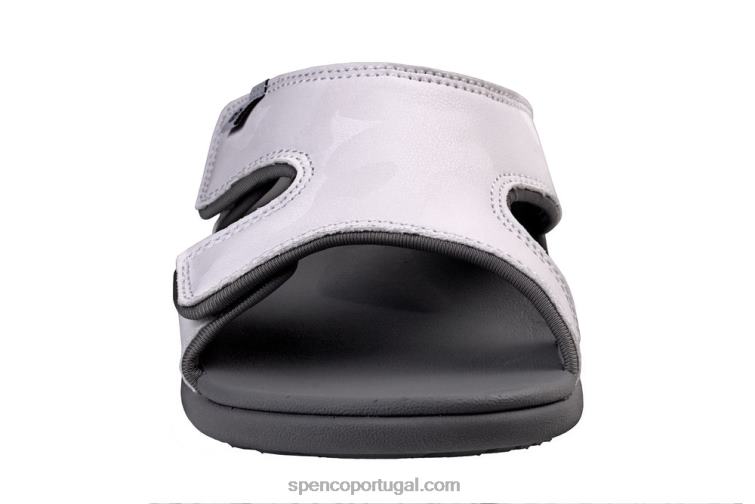 Spenco Footwear branco slide de camuflagem kholo 648F169 mulheres