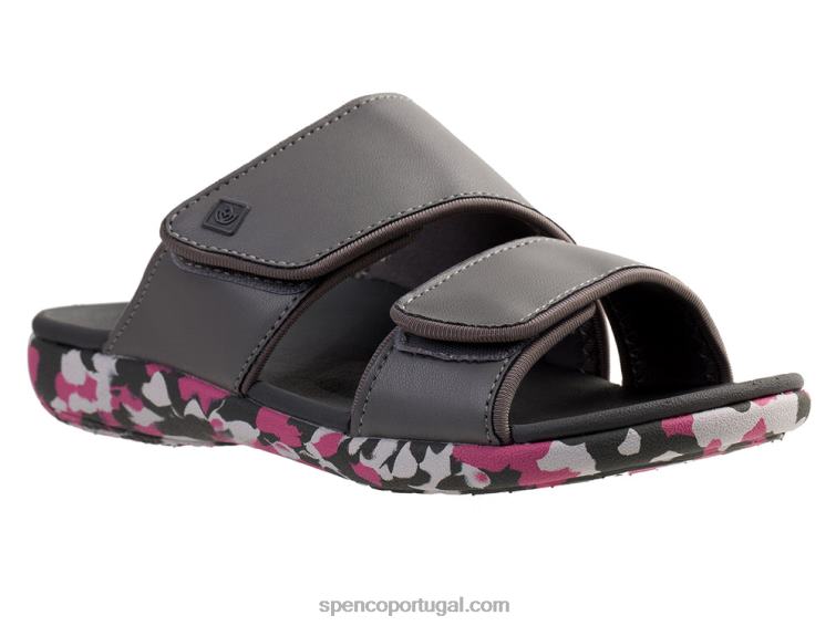 Spenco Footwear carvão escuro kholo nuevo camuflagem 648F218 mulheres