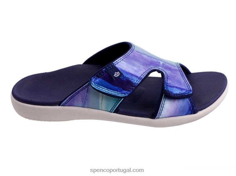 Spenco Footwear casaco de pavão Kholo Monet 648F173 mulheres