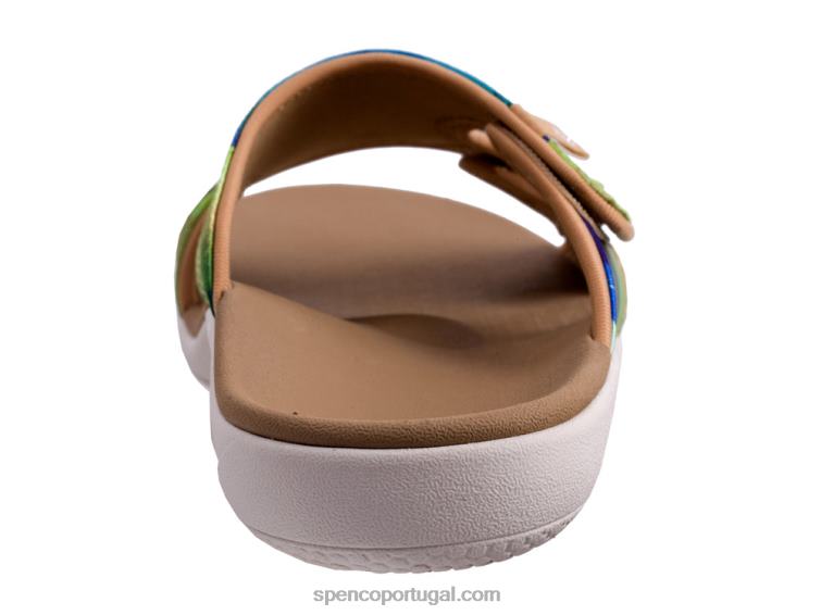 Spenco Footwear casaco de pavão Kholo Monet 648F173 mulheres