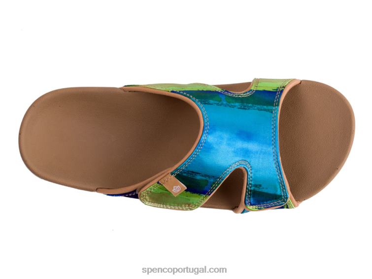 Spenco Footwear casaco de pavão Kholo Monet 648F173 mulheres