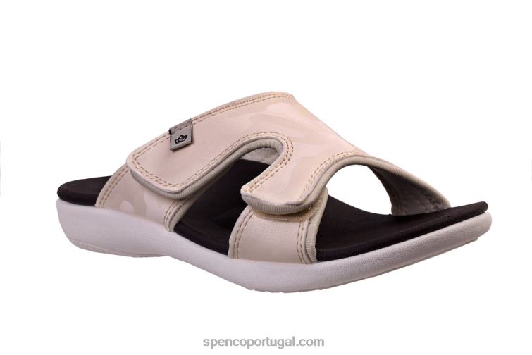 Spenco Footwear creme slide de camuflagem kholo 648F166 mulheres
