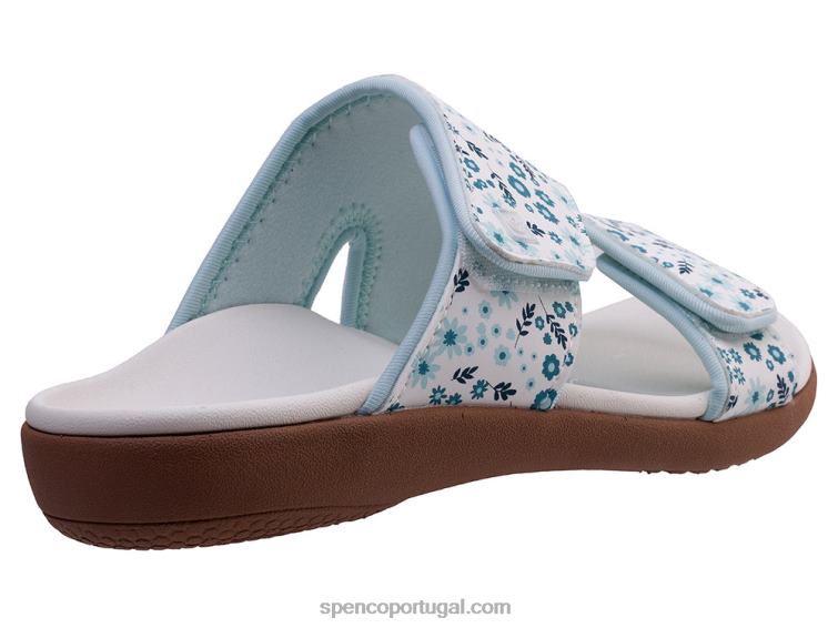 Spenco Footwear água justa kholo nuevo delicado floral 648F156 mulheres
