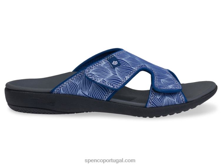 Spenco Footwear marinha escorregador de onda kholo 648F179 mulheres
