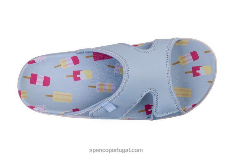 Spenco Footwear marinha escorregador de praia de kholo 648F186 mulheres