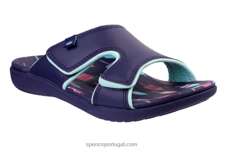 Spenco Footwear marinha escorregador de praia de kholo 648F186 mulheres