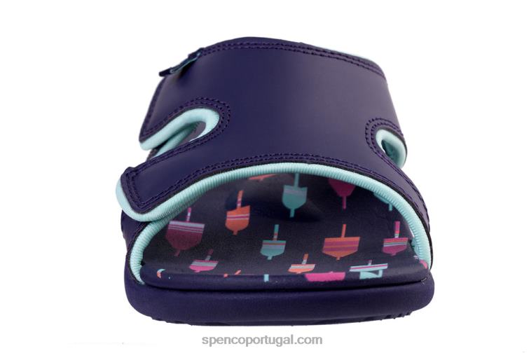 Spenco Footwear marinha escorregador de praia de kholo 648F186 mulheres