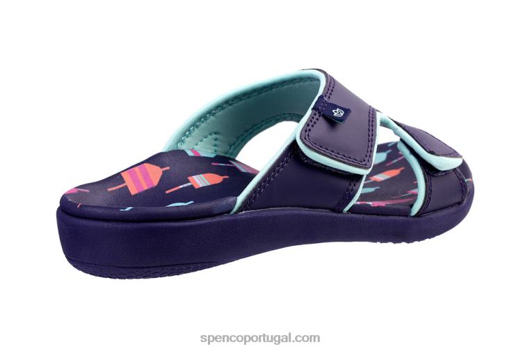 Spenco Footwear marinha escorregador de praia de kholo 648F186 mulheres
