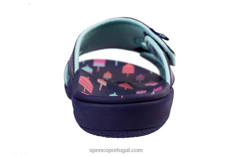 Spenco Footwear marinha escorregador de praia de kholo 648F186 mulheres