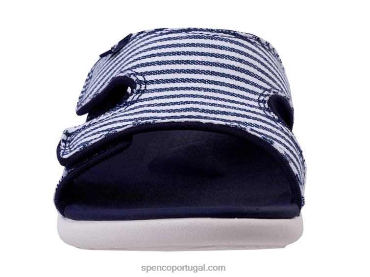 Spenco Footwear marinha náutica kholo listra clássica 648F163 mulheres