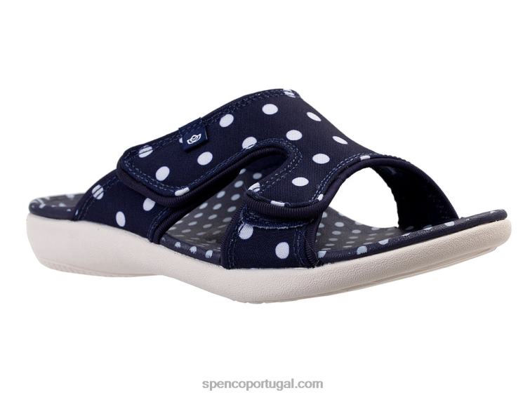 Spenco Footwear marinha ponto kholo 648F191 mulheres