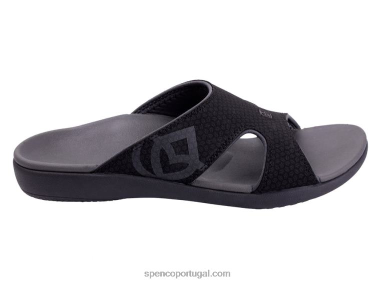 Spenco Footwear ônix estampado slide kholo 648F209 mulheres