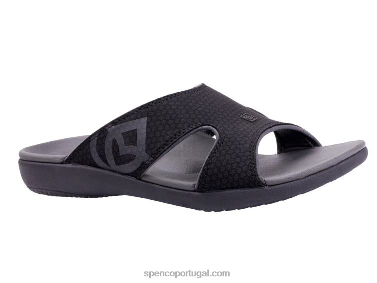 Spenco Footwear ônix estampado slide kholo 648F209 mulheres