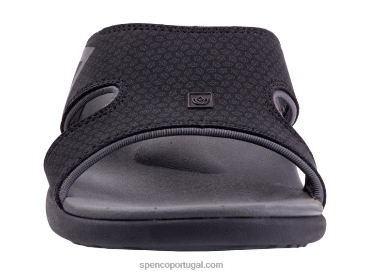 Spenco Footwear ônix estampado slide kholo 648F209 mulheres