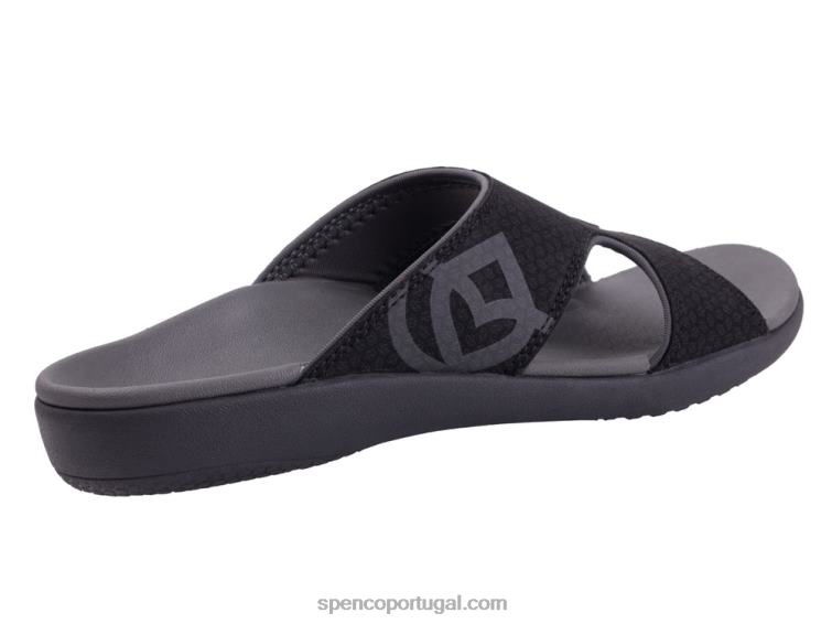Spenco Footwear ônix estampado slide kholo 648F209 mulheres