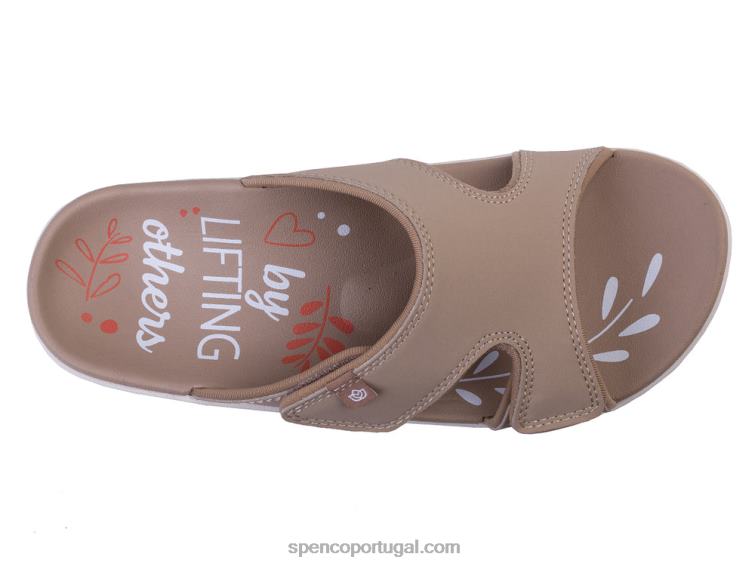 Spenco Footwear nuvem de coral kholo ascensão clássico 648F196 mulheres