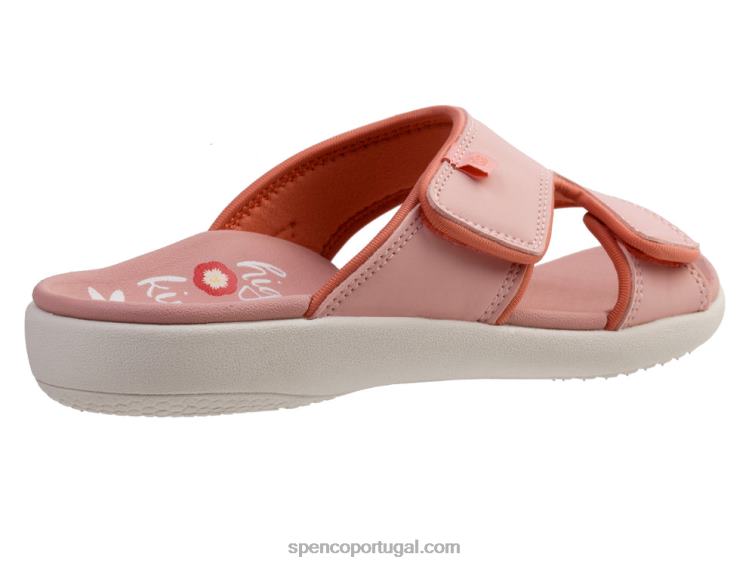 Spenco Footwear nuvem de coral kholo high fives 648F212 mulheres
