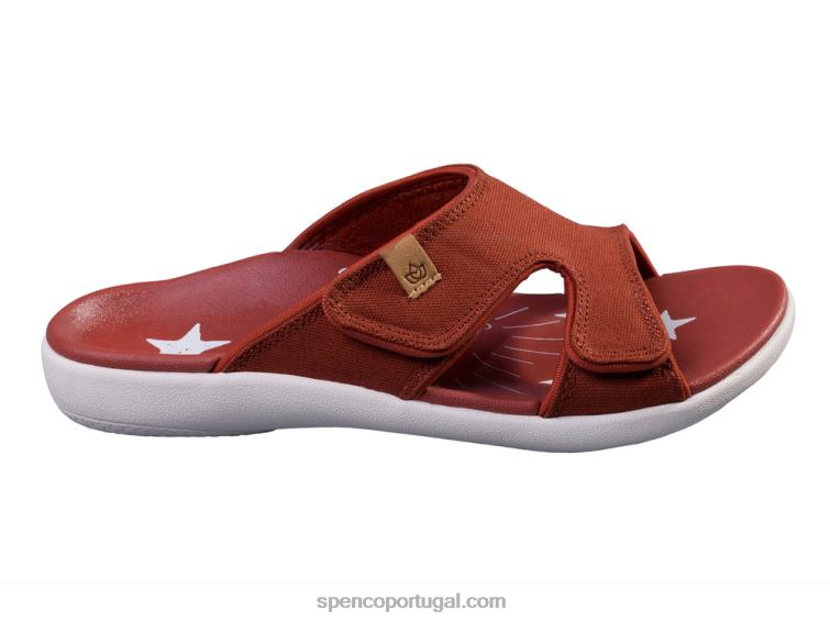 Spenco Footwear ocre vermelho kholo acredita 648F205 mulheres