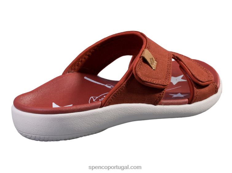 Spenco Footwear ocre vermelho kholo acredita 648F205 mulheres