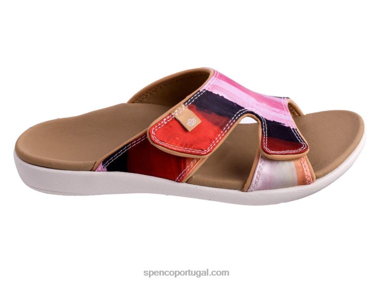 Spenco Footwear pôr do sol Kholo Monet 648F174 mulheres