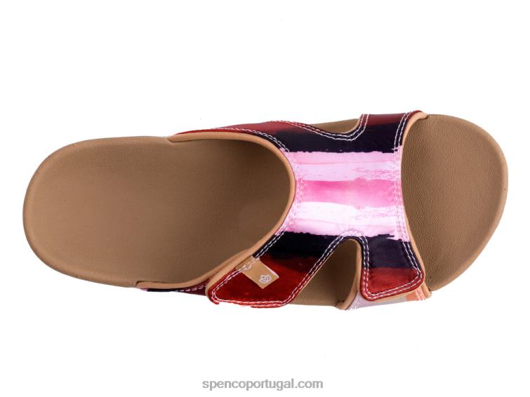 Spenco Footwear preto Kholo Monet 648F171 mulheres