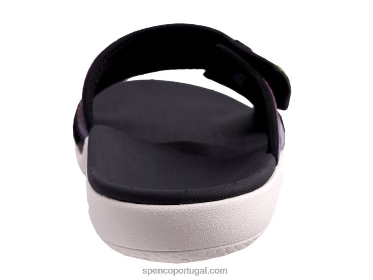 Spenco Footwear preto Kholo Monet 648F171 mulheres