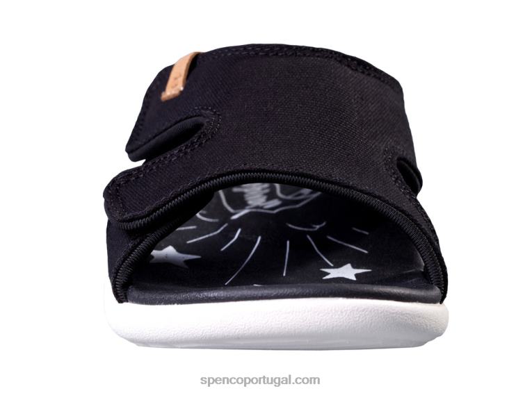 Spenco Footwear preto kholo acredita 648F201 mulheres