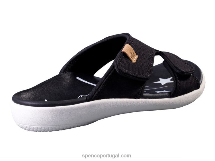 Spenco Footwear preto kholo acredita 648F201 mulheres