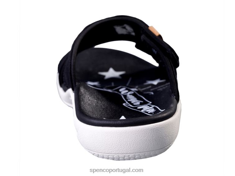 Spenco Footwear preto kholo acredita 648F201 mulheres