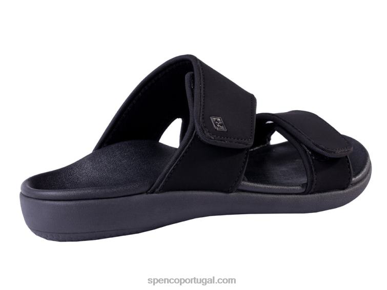 Spenco Footwear preto kholo novo 648F149 mulheres