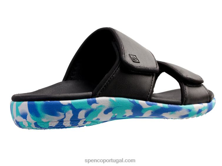 Spenco Footwear preto kholo nuevo camuflagem 648F216 mulheres