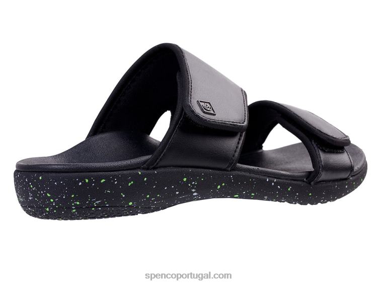 Spenco Footwear preto kholo nuevo salpicado 648F144 mulheres