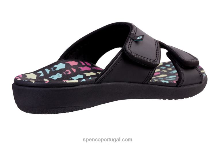 Spenco Footwear rosa escorregador de praia de kholo 648F187 mulheres