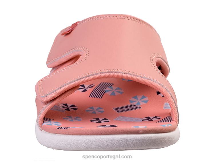 Spenco Footwear rosa escorregador de praia de kholo 648F187 mulheres