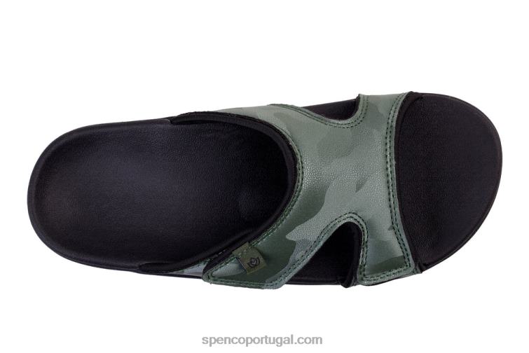 Spenco Footwear rosa slide de camuflagem kholo 648F168 mulheres