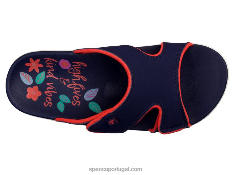 Spenco Footwear sabugueiro kholo high fives 648F213 mulheres