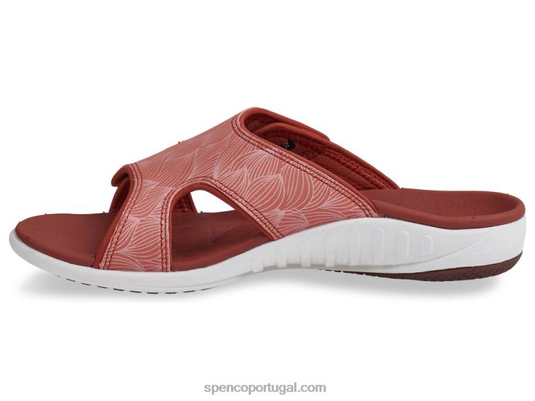 Spenco Footwear terracota escorregador de onda kholo 648F180 mulheres