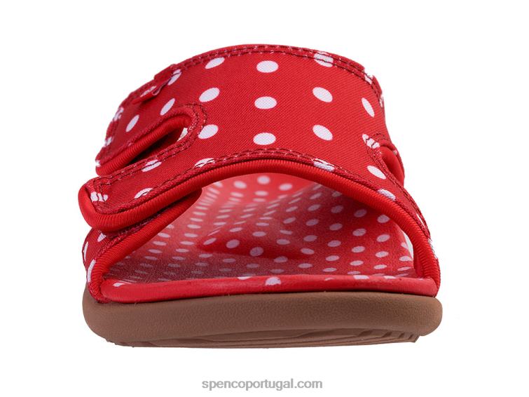 Spenco Footwear vermelho ponto kholo 648F192 mulheres