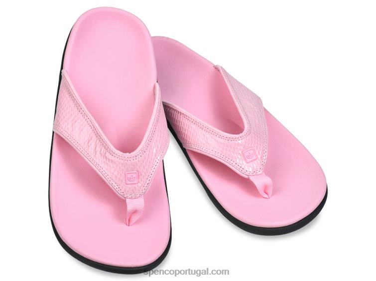 Spenco Footwear Preto branco cobra yumi 648F10 mulheres