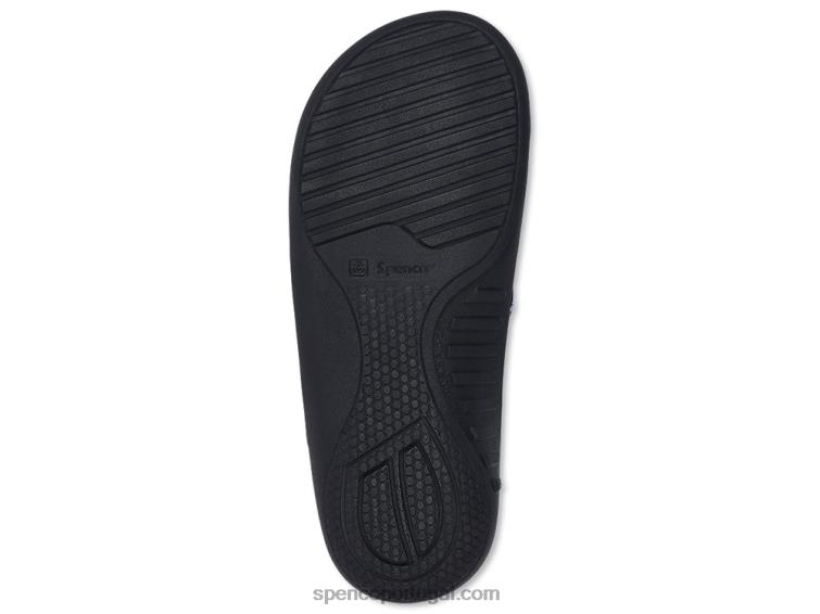 Spenco Footwear Preto branco cobra yumi 648F10 mulheres
