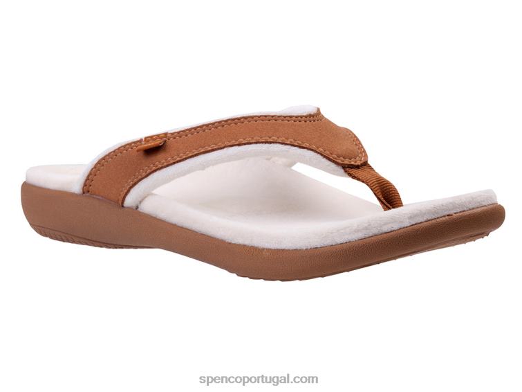 Spenco Footwear açúcar mascavo yumi aconchegante 648F720 mulheres