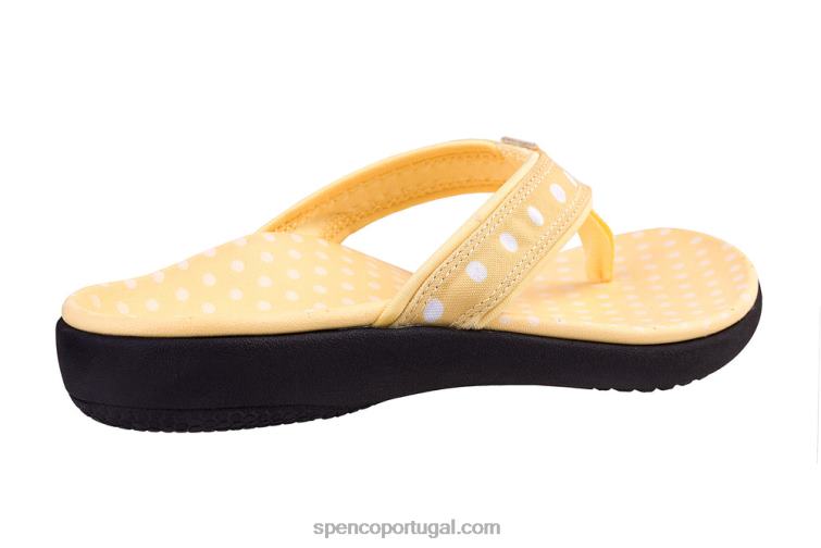 Spenco Footwear amarelo yumi ponto novo 648F25 mulheres
