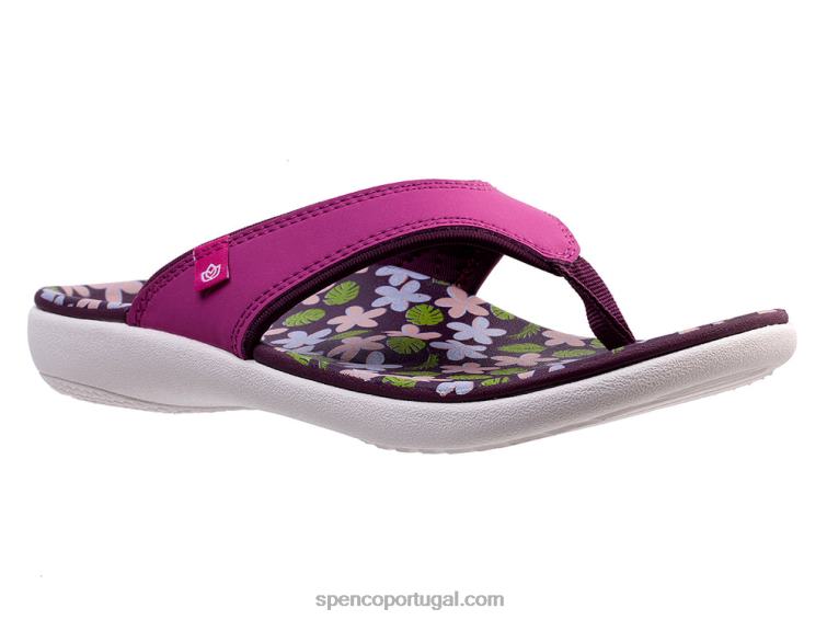 Spenco Footwear ameixa yumi desejo de viajar 648F72 mulheres