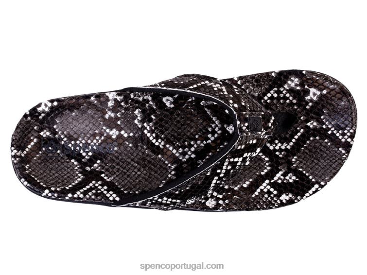 Spenco Footwear azul claro yumi nova cobra 648F33 mulheres